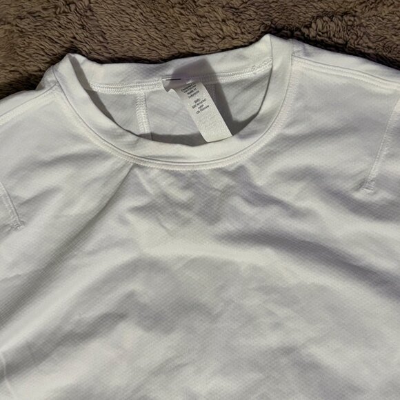 NWOT Lululemon Abrasion-Resistant Training Long Sleeve Athletic Shirt White 0 - Picture 3 of 9